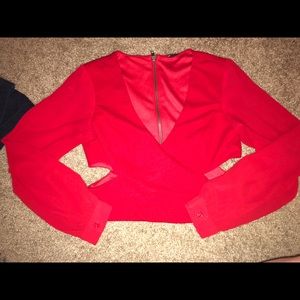 Cut out crop top